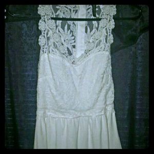 H&M White Lace Dress